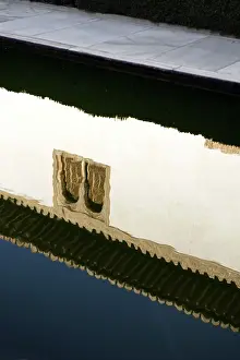 Marquetry: Courtyard of the Myrtles, Comares Palace, Alhambra