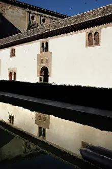 Marquetry: Courtyard of the Myrtles, Comares Palace, Alhambra