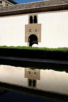 Marquetry: Courtyard of the Myrtles, Comares Palace, Alhambra