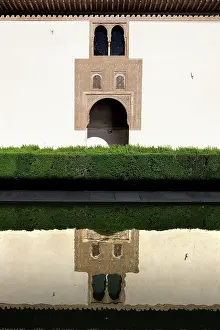 Marquetry: Courtyard of the Myrtles, Comares Palace, Alhambra
