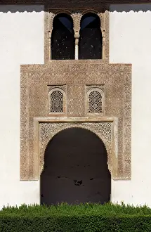 Marquetry: Courtyard of the Myrtles, Comares Palace, Alhambra