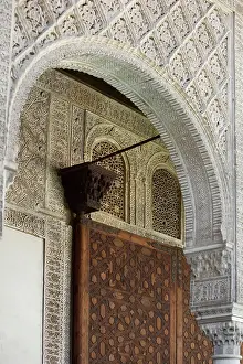 Marquetry: Courtyard of the Myrtles, Comares Palace, Alhambra