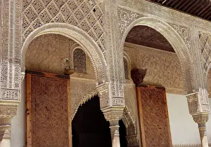 Marquetry: Courtyard of the Myrtles, Comares Palace, Alhambra
