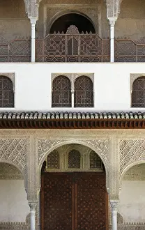 Marquetry: Courtyard of the Myrtles, Comares Palace, Alhambra