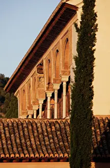 Marquetry: Courtyard of the Myrtles, Comares Palace, Alhambra