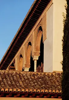 Marquetry: Courtyard of the Myrtles, Comares Palace, Alhambra