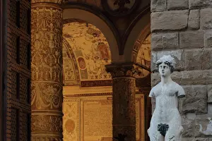 Cambio: Courtyard, Palazzo Vecchio, Florence, Tuscany, Italy