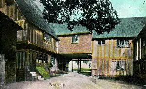Penshurst: Courtyard, Penshurst, Kent