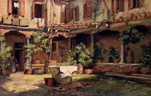 Geronimo: Courtyard of San Geronimo, Venice, Italy