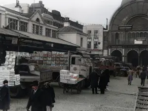 Fromcolourisedpic: COVENT GARDEN MARKET