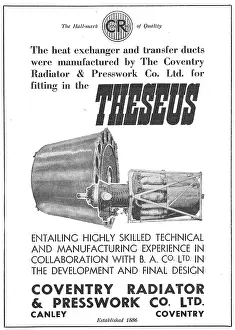 Presswork: Coventry Radiator & Pressworks. Heat Exchange Equipment