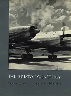 Quarterly: The front cover of The aeBristoln Quarterly Spring 1954