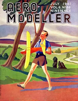 Modeller: The front cover of The Aero Modeller