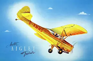 Auster: Cover of Auster Aiglet brochure