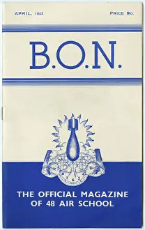 Philip Talmage: Cover of B.O.N. April 1943