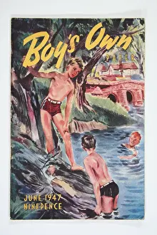 Chaps: Front cover of Boy's Own Paper