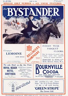 Masthead: Front cover of The Bystander, 16th April 1924