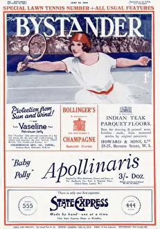 Apollinaris: Front cover of The Bystander, 25th June 1924
