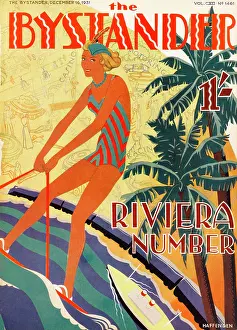 Riviera Style: Front cover from the Bystander - Riviera number