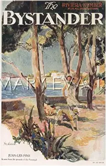 Brule: Front cover from the Bystander Riviera Number