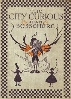 Bosschere: Front cover of The City Curious by Jean de Bosschere