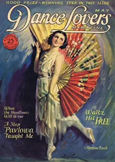 Albertina: Cover of Dance magazine, May 1925