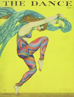 Halley: Cover of Dance Magazine, May 1927