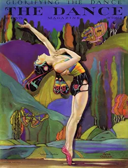 Natacha: Cover of Dance Magazine, October 1927