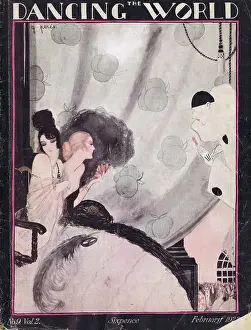 Nighlife: Front cover of The Dancing World magazine, 1922
