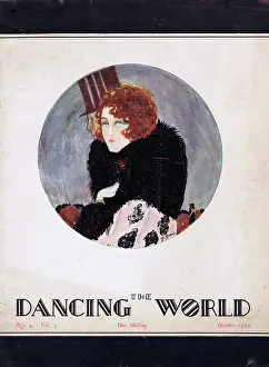 Guiseppe: Cover for Dancing World magazine, October 1922