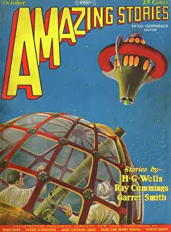 Cummings: Cover design, Amazing Stories