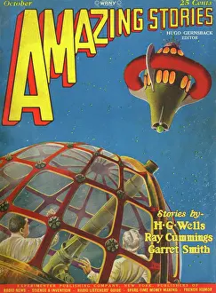 Cummings: Cover design, Amazing Stories