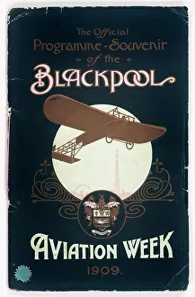 Typography: Cover design, Blackpool Aviation Week