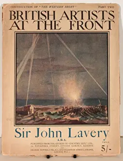 Searchlights: Cover design, British Artists at the Front