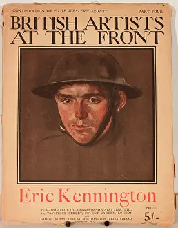 Kennington: Cover design, British Artists at the Front