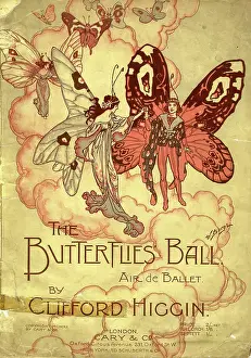 Clifford: Cover design for The Butterflies Ball