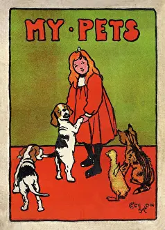 Gosling: Cover design by Cecil Aldin, My Pets and Their Ways