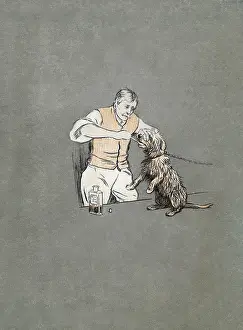Veterinary: Back cover design by Cecil Aldin, The Snob