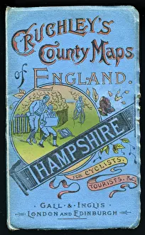 Inglis: Cover design, county map of Hampshire