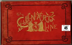 Electrolyte: Cover design, The Cunard Line