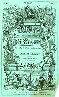 Telescope: Cover design, Dombey and Son
