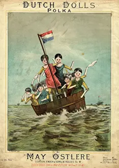 Bands: Cover design for Dutch Dolls Polka