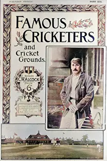 Cricketers: Cover design, Famous Cricketers and Cricket Grounds, XIII