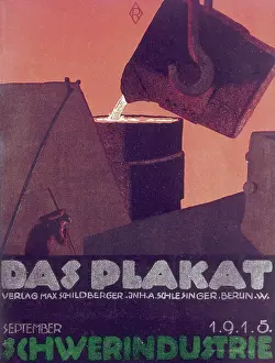 Schlesinger: Cover design, German heavy industry