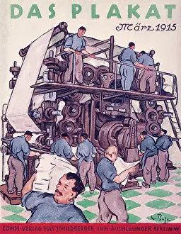Schlesinger: Cover design, German newspaper industry