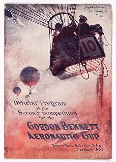Sandbag: Cover design, Gordon Bennett Aeronautic Cup