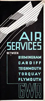 Torquay: Cover design, GWR Air Services