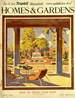 Milner: Cover design, Homes & Gardens