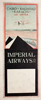 Pyramids: Cover design, Imperial Airways