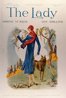 Crocus: Cover design, The Lady magazine